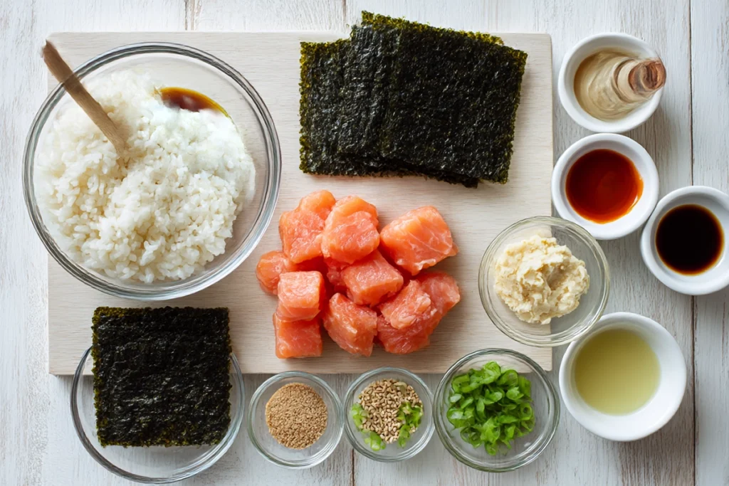 Baked Salmon Sushi Cups: A Flavor-Packed Twist on a Viral Trend 7 Baked Salmon Sushi Cups