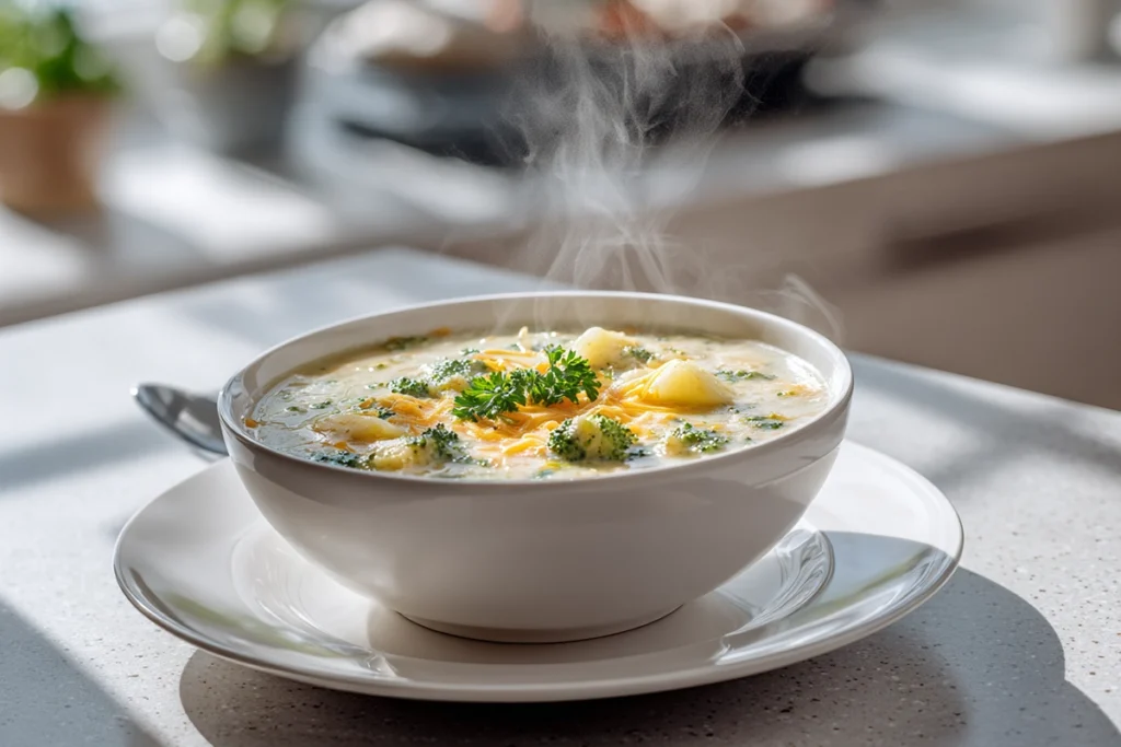 Broccoli Cheddar Potato Soup: Creamy Comfort in a Bowl 7 Broccoli cheddar potato soup