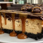 Caramel Brownie Cheesecake — The Ultimate Dessert You’ll Crave 11 Caramel Brownie Cheesecake