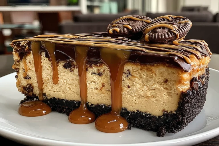 Caramel Brownie Cheesecake