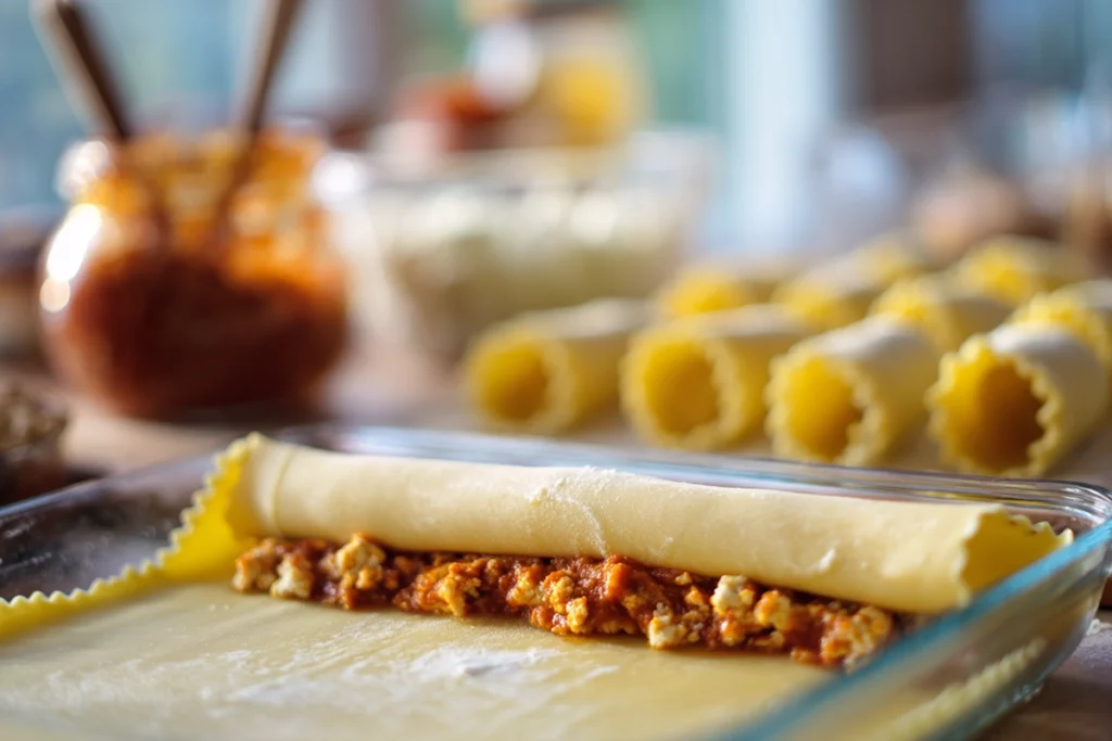 Chicken Alfredo Lasagna Rolls: A Creamy, Comforting Twist You’ll Want Weekly 8 Chicken Alfredo Lasagna Rolls