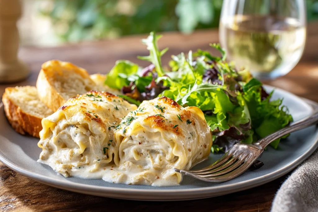 Chicken Alfredo Lasagna Rolls: A Creamy, Comforting Twist You’ll Want Weekly 10 Chicken Alfredo Lasagna Rolls