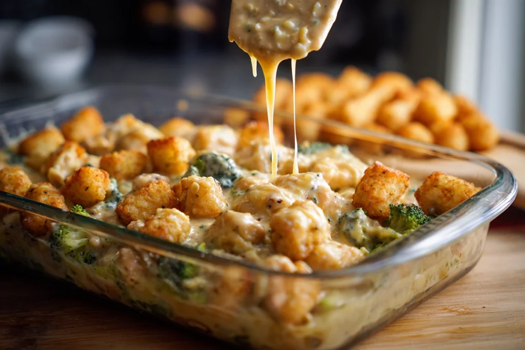 Chicken Alfredo Tater Tot Casserole: Creamy, Cheesy, Comfort You’ll Crave 8 Chicken Alfredo Tater Tot Casserole.webp