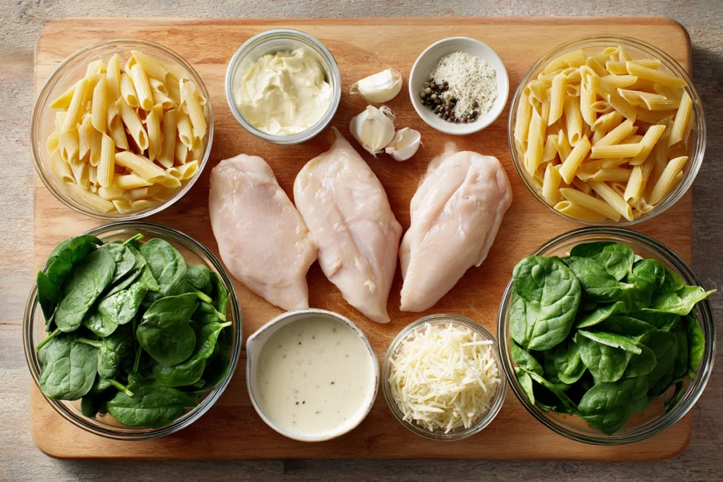 Chicken Spinach Penne: Creamy, Comforting Pasta for Busy Weeknights 7 Chicken Spinach Penne