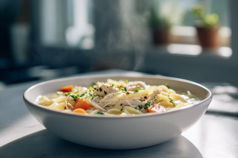 Creamy Chicken Noodle Soup