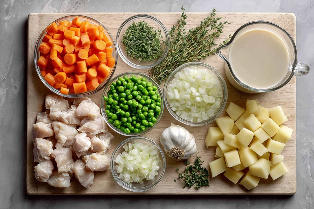 Healthy Chicken Pot Pie Soup: A Cozy Classic Made Lighter 7 Healthy Chicken Pot Pie Soup