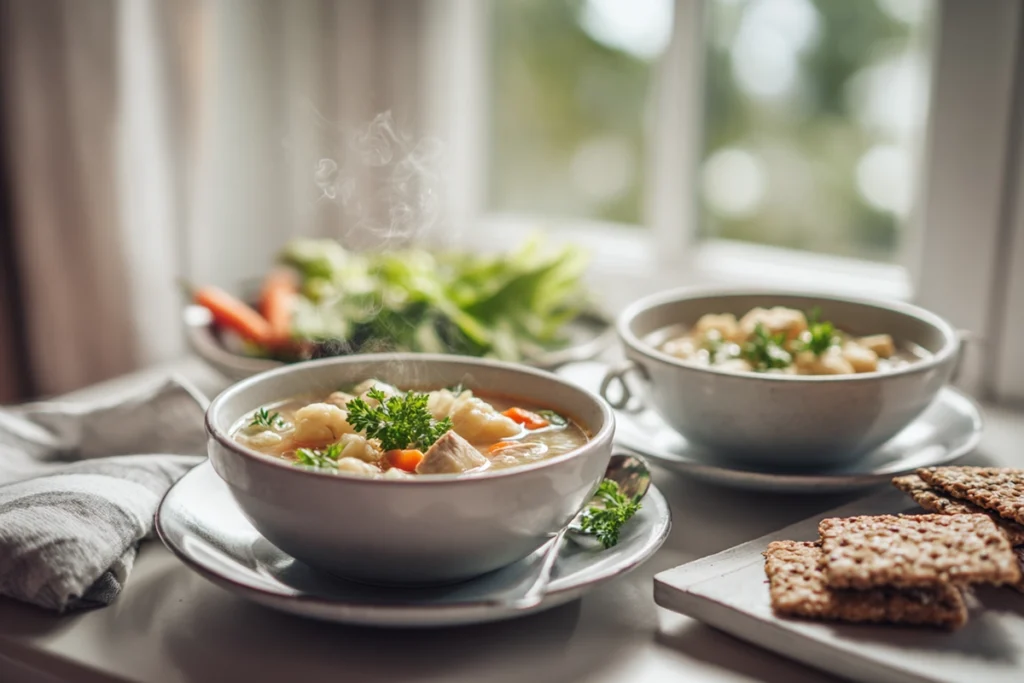 Healthy Chicken Pot Pie Soup: A Cozy Classic Made Lighter 10 Healthy Chicken Pot Pie Soup