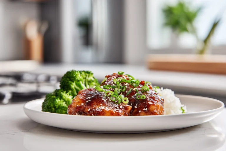Honey Garlic Chicken Thighs