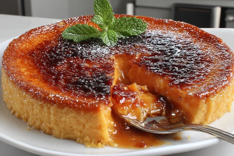 Japanese sweet potato crème brûlée