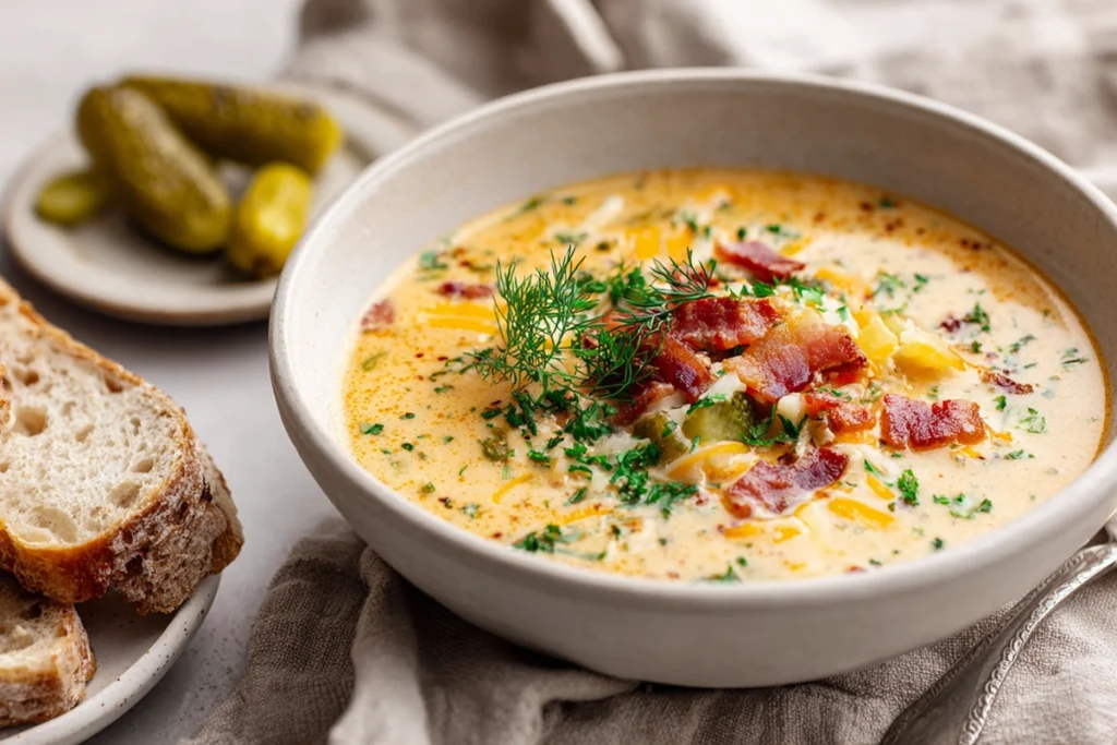 Slow Cooker Cheeseburger Soup: Creamy Comfort in a Bowl 11 Slow Cooker Cheeseburger Soup