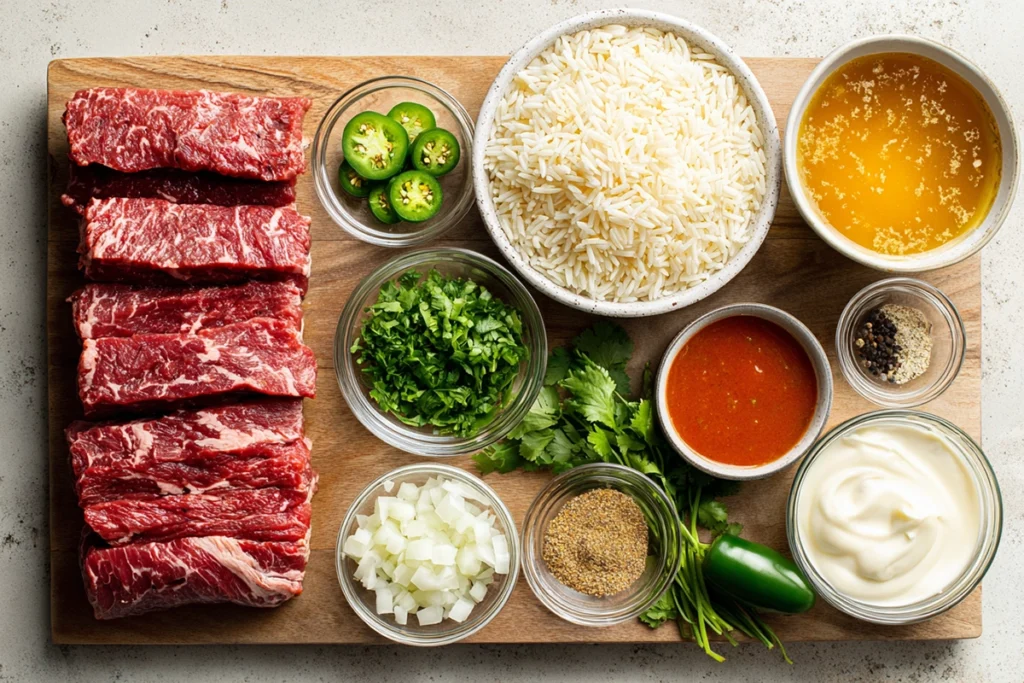 Steak Queso Rice: A Flavor-Packed Tex-Mex Comfort Dinner You’ll Crave 7 Steak Queso Rice