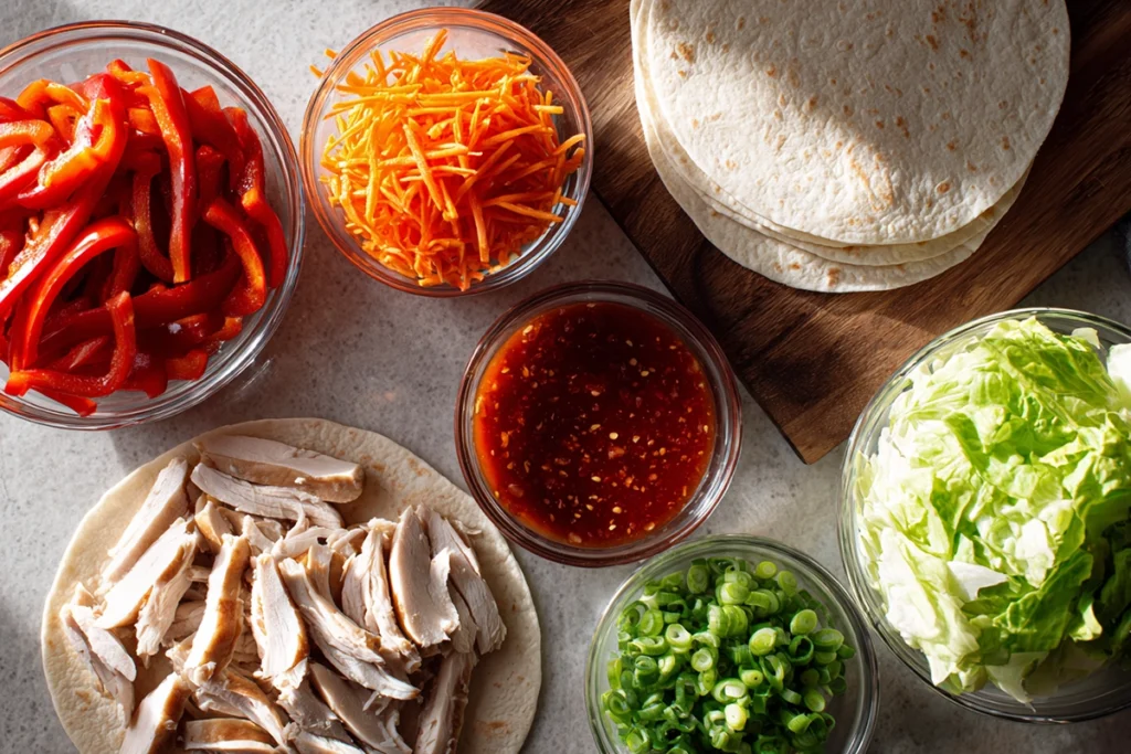 Sweet Chili Chicken Wraps: Flavorful, Easy‐to‐Make Dinner You’ll Love 7 Sweet Chili Chicken Wraps