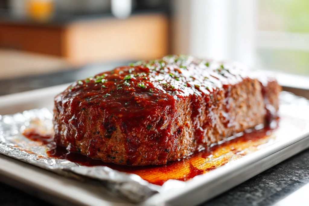 Best Meatloaf Balsamic Vinegar for a Cozy Family Dinner 9 Glazing meatloaf with balsamic sauce before baking