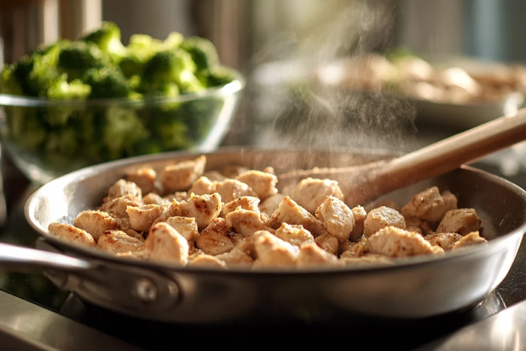 Cheesy Chicken Broccoli Orzo: A Creamy One-Pot Comfort Dinner 9 cheesy chicken broccoli orzo