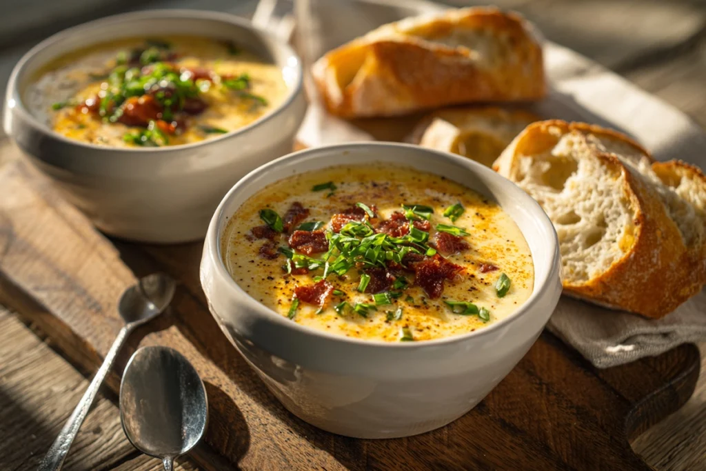 Creamy Cheesy Potato Soup: A Comfort Food Classic 11 cheesy potato soup