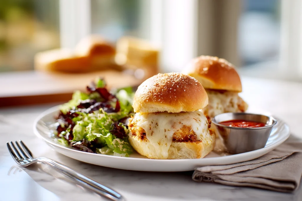 Chicken Parmesan Sliders: The Cheesy, Bite-Sized Comfort Food You’ll Crave 9 chicken parmesan slider