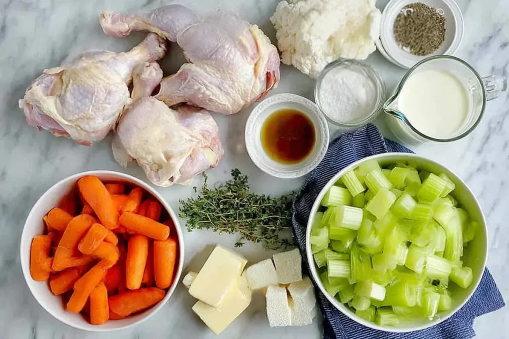chicken pot pie ingredients