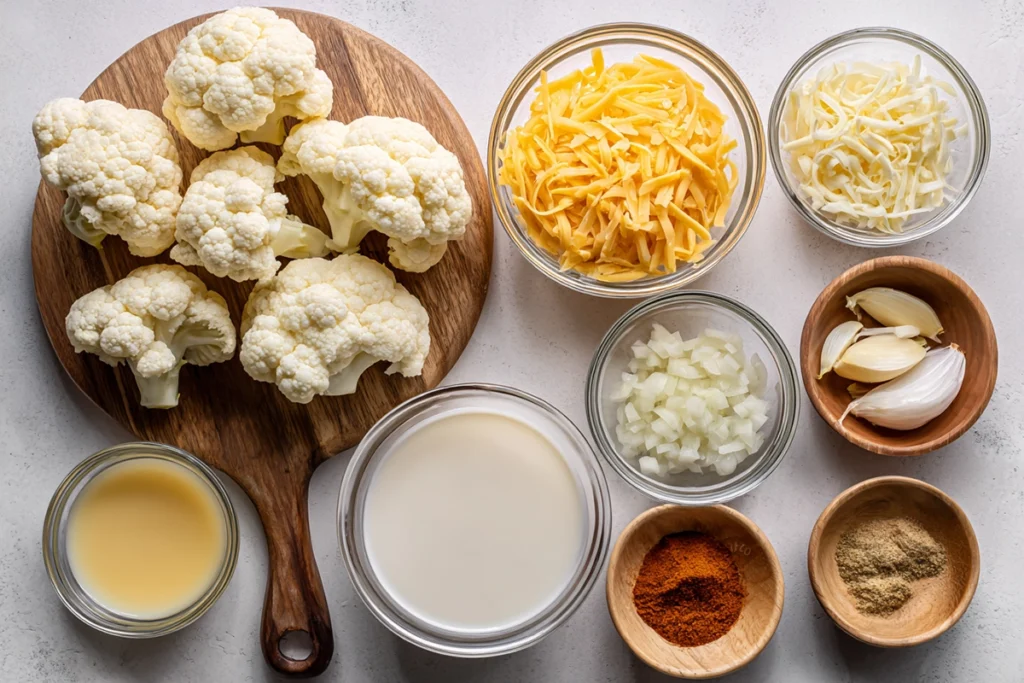 Creamy Cheddar Cauliflower Soup – A Comforting Bowl of Cheesy Goodness 7 creamy cheddar cauliflower soup