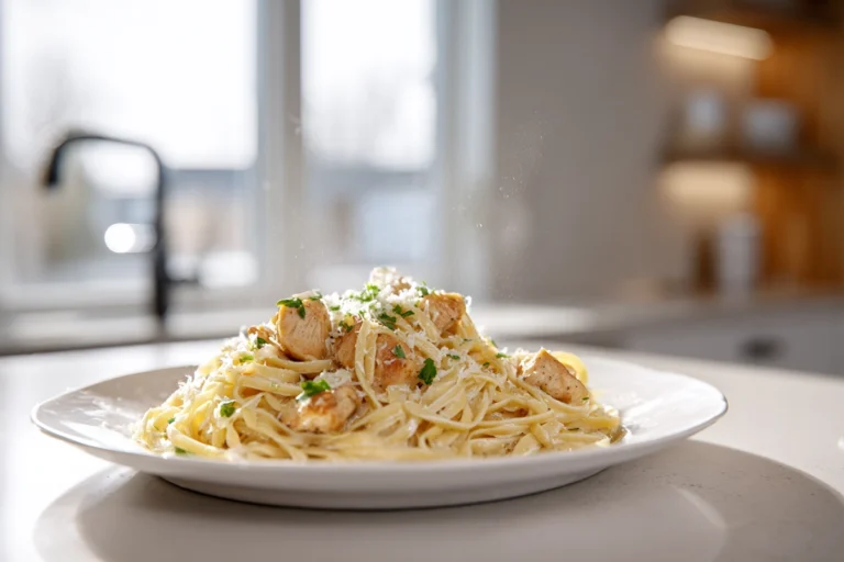 Creamy Garlic Chicken Pasta: Your Go-To Comfort Dish Made Easy 8 creamy garlic chicken pasta