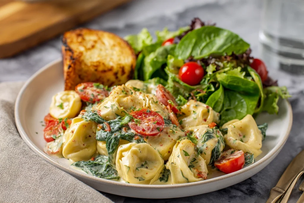 Creamy Spinach Tomato Tortellini: A Comforting Weeknight Pasta You’ll Crave 10 creamy spinach tomato tortellini