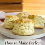 Home-baked scones showing how to make perfect scones with simple tips