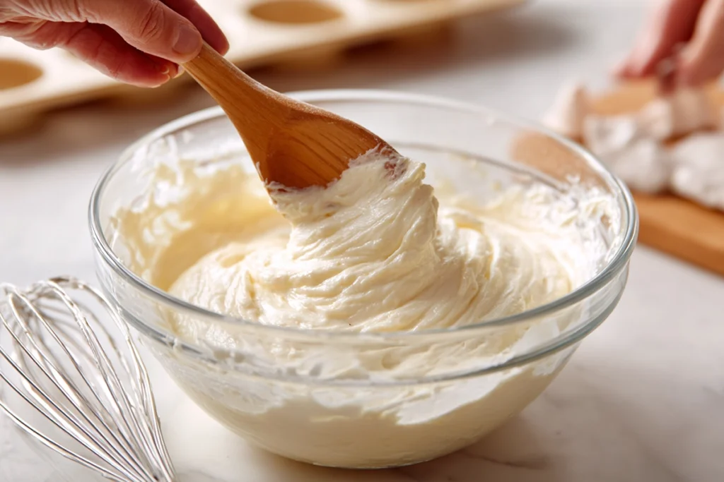 Muffins Made with Greek Yogurt: Moist, Protein-Packed, and Perfect Every Time 8 muffins made with greek yogurt Mixing Batter