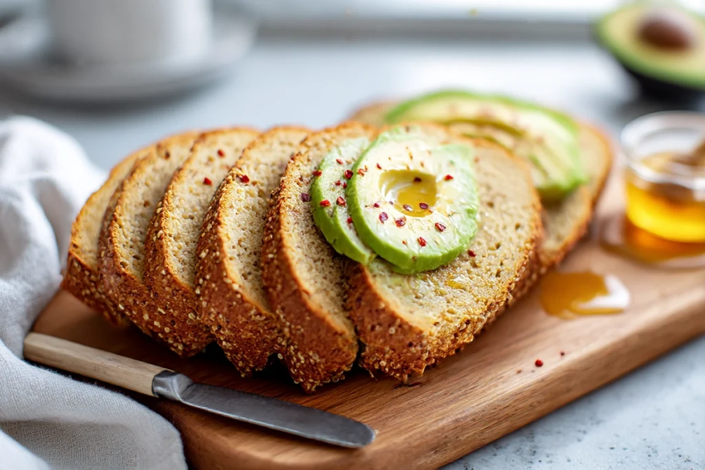 Perfect Quinoa Bread Recipe: A Nutritious, Flavor-Packed Loaf for Every Kitchen 10 quinoa bread recipe Sliced Bread Serving Suggestion