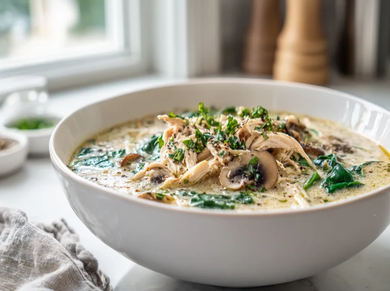 rotisserie chicken mushroom soup