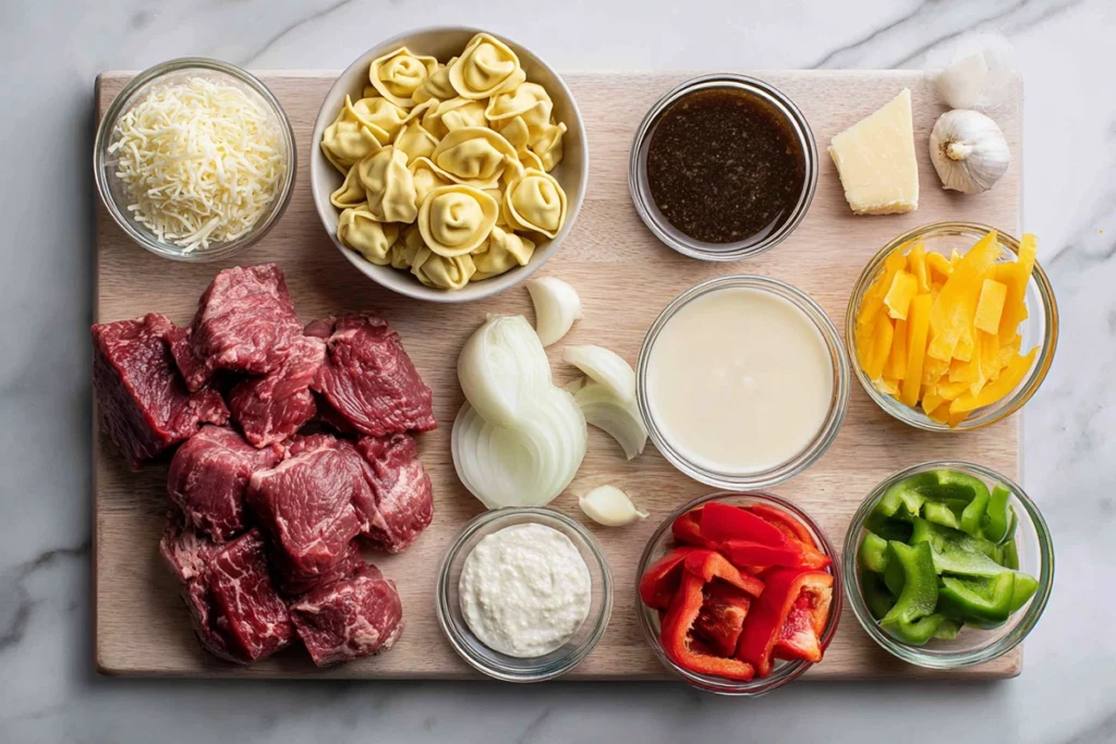 Cheesesteak Tortellini