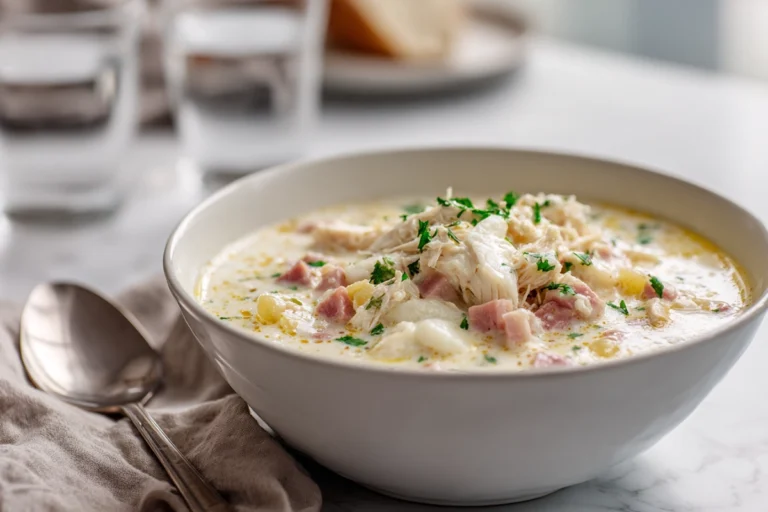 Creamy Chicken Cordon Bleu Soup – A Cozy Twist on a Classic Favorite 8 Chicken Cordon Bleu Soup