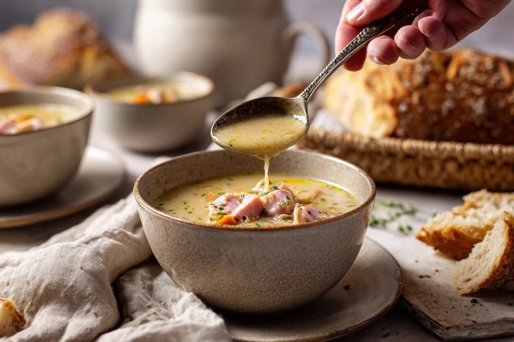 Creamy Chicken Cordon Bleu Soup – A Cozy Twist on a Classic Favorite 11 Chicken Cordon Bleu Soup