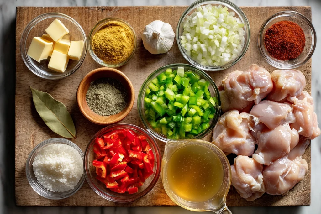 Chicken Etouffee – A Comforting Taste of Louisiana’s Creole Kitchen 8 Chicken Etouffee