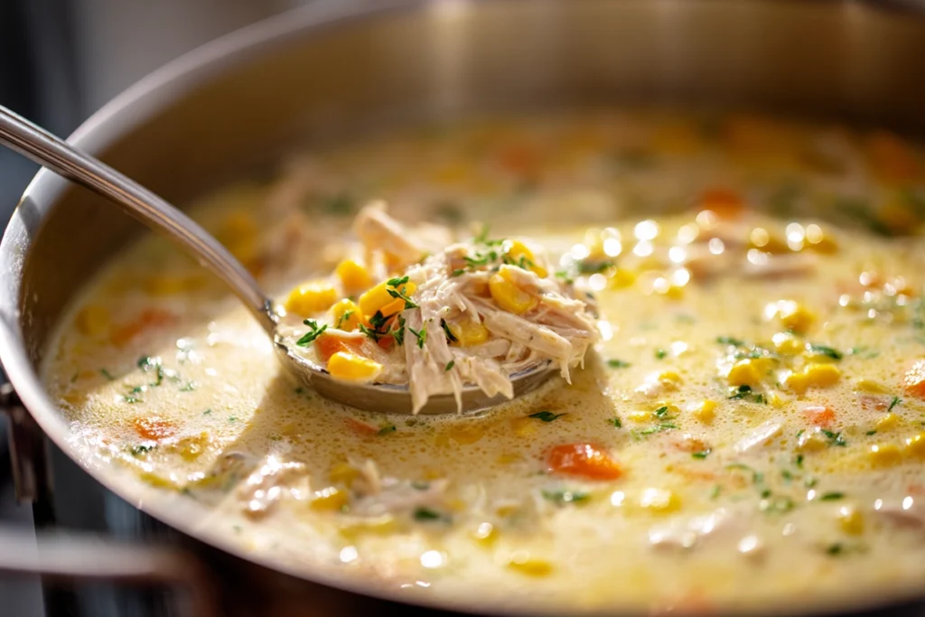 Creamy Chicken and Corn Chowder: A Bowl of Comfort for Chilly Nights 10 Chicken and Corn Chowder