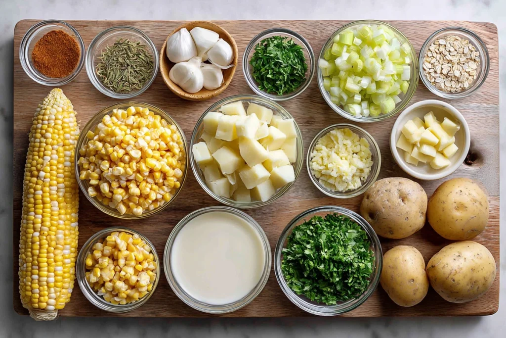 Classic Corn Chowder Recipe — Creamy, Hearty & Easy 8 Corn Chowder