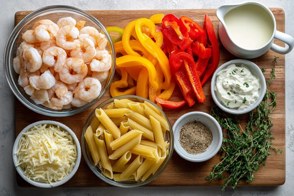 Creamy Jamaican Shrimp Pasta: A Caribbean Twist on Comfort Food 8 Creamy Jamaican Shrimp