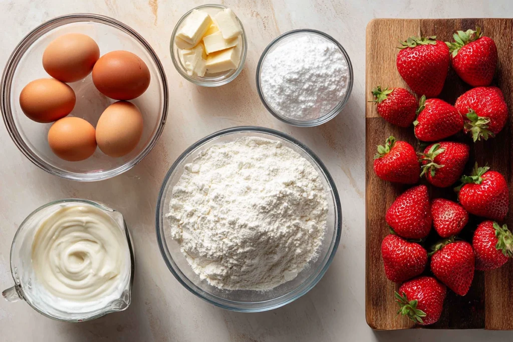 Fresh Strawberry Cream Japanese Cake Roll – A Light and Elegant Dessert 8 Fresh Strawberry Cream Japanese Cake Roll