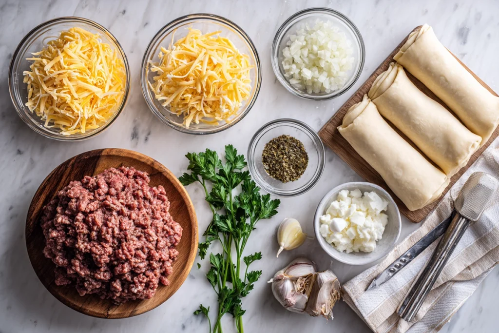 Garlic Butter Cheeseburger Rollups – The Ultimate Twist on a Classic Favorite 8 Garlic Butter Cheeseburger Rollups