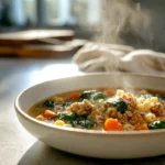 Italian Ground Chicken Soup – A Cozy, Flavor-Packed Twist on a Classic Comfort Dish 7 Italian Ground Chicken Soup