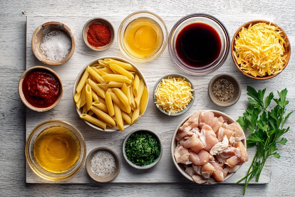 One Pan Tangy Honey BBQ Chicken Penne — Sweet, Smoky, and Ready in Minutes 8 One Pan Tangy Honey BBQ Chicken Penne