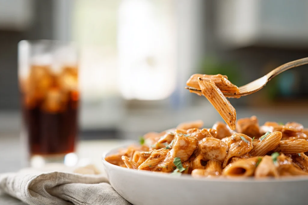 One Pan Tangy Honey BBQ Chicken Penne — Sweet, Smoky, and Ready in Minutes 11 One Pan Tangy Honey BBQ Chicken Penne