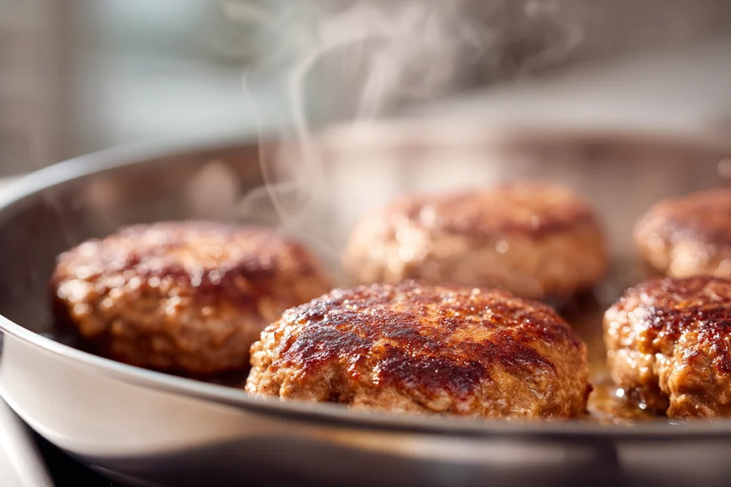 Classic Salisbury Steak with Mushroom Gravy – The Ultimate Comfort Dinner 9 Salisbury Steak