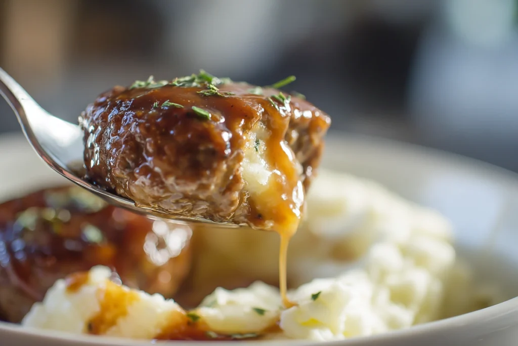 Classic Salisbury Steak with Mushroom Gravy – The Ultimate Comfort Dinner 11 Salisbury Steak