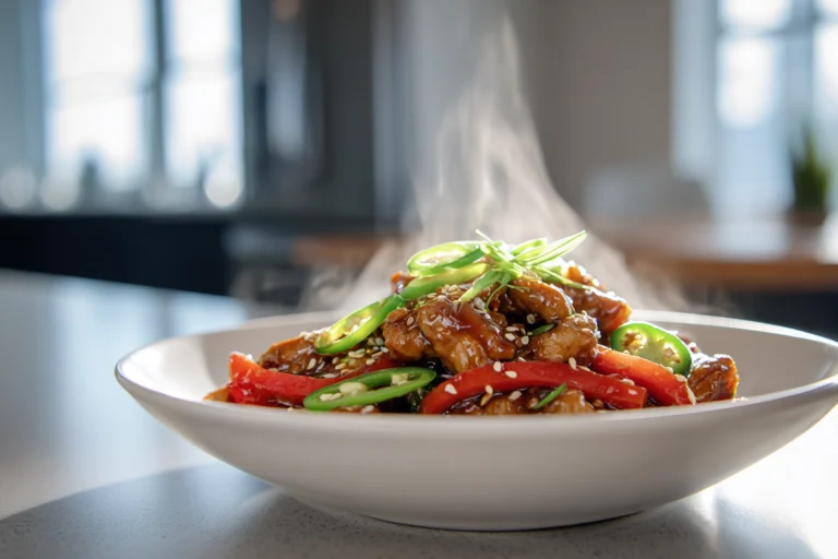 Spicy Jalapeno Chicken Stir Fry