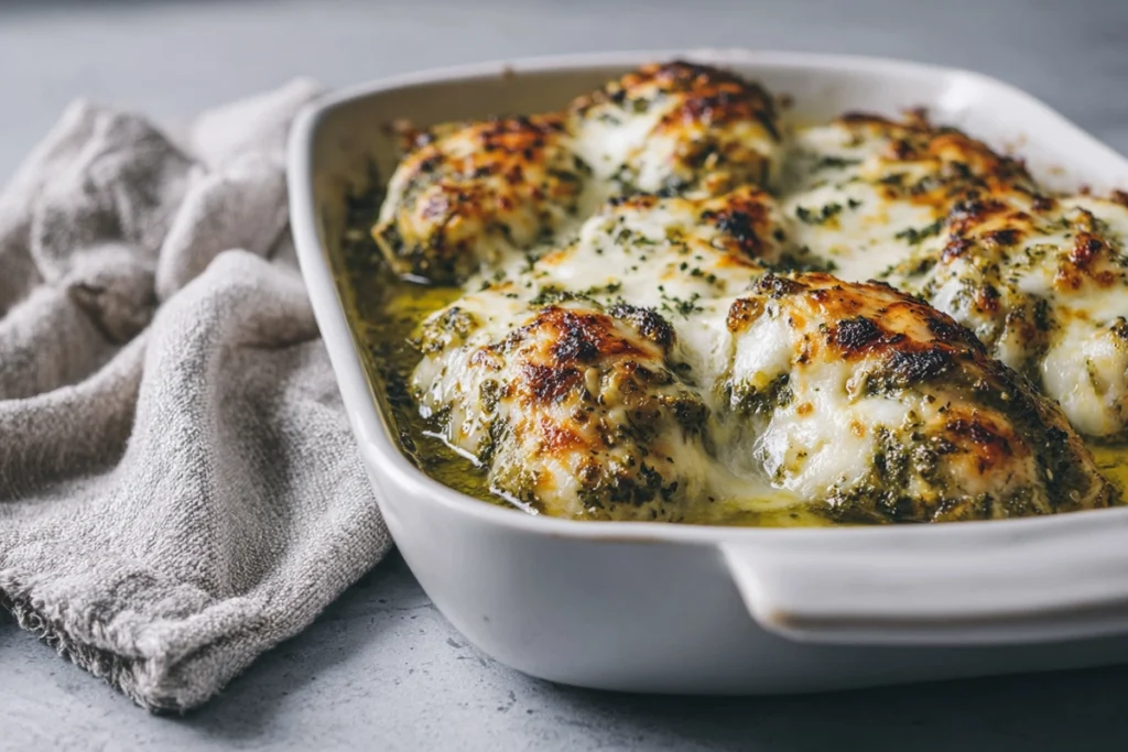 Baked Pesto Chicken – A Flavor-Packed Dinner You’ll Make Again and Again 10 baked pesto chicken