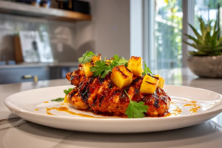 barbecue pineapple chicken