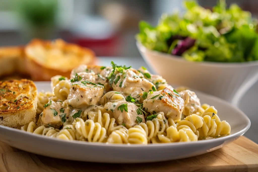 Creamy Garlic Butter Chicken and Rotini – The Ultimate Comfort Pasta 11 creamy garlic butter chicken and rotini