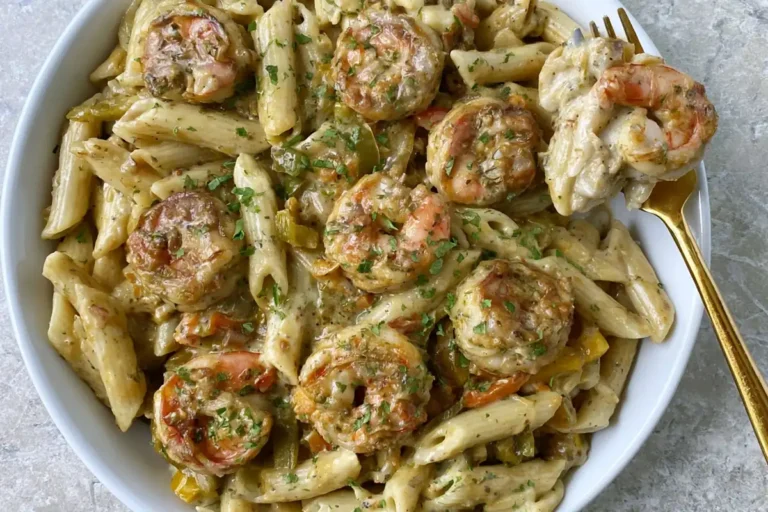 Mohamed Ayad's Creamy Jamaican Shrimp Pasta Recipe