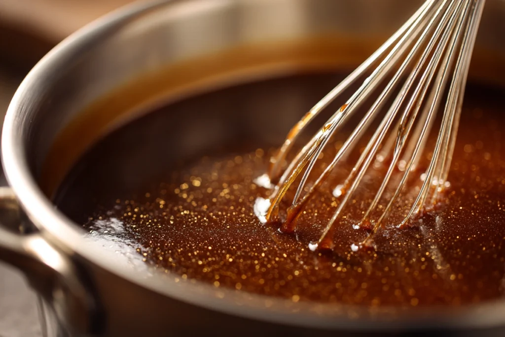 Crock Pot Pot Roast cooking inside slow cooker with beef, vegetables, and broth
