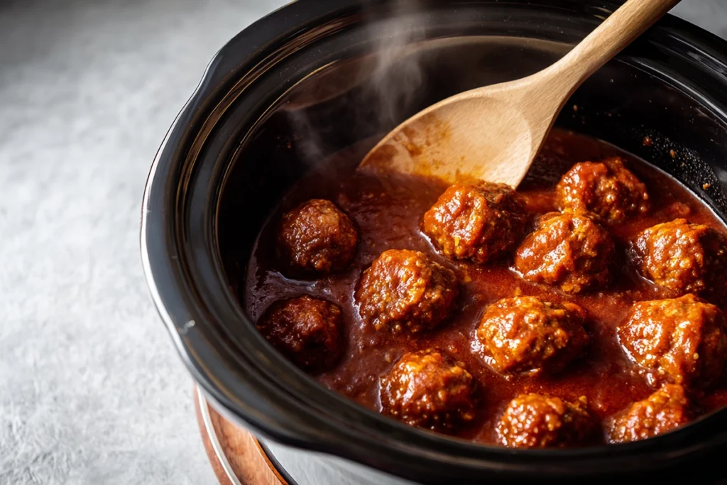 Crockpot Grape Jelly Meatballs: The Sweet and Savory Party Appetizer You’ll Keep Coming Back To 10 crockpot grape jelly meatballs