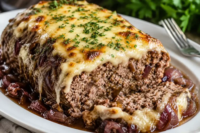 Mohamed Ayad's French Onion Meatloaf Recipe